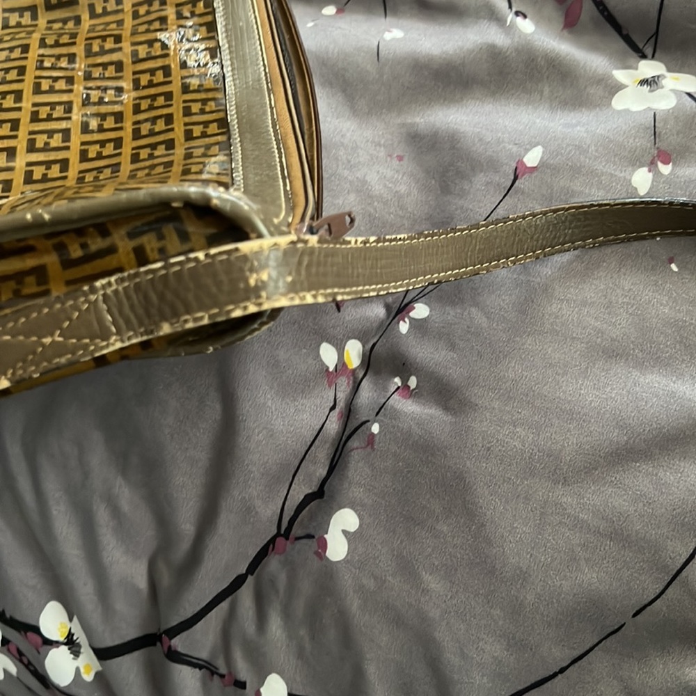 Fendi Zucca Pattern Ff Crossbody Bag - image 5